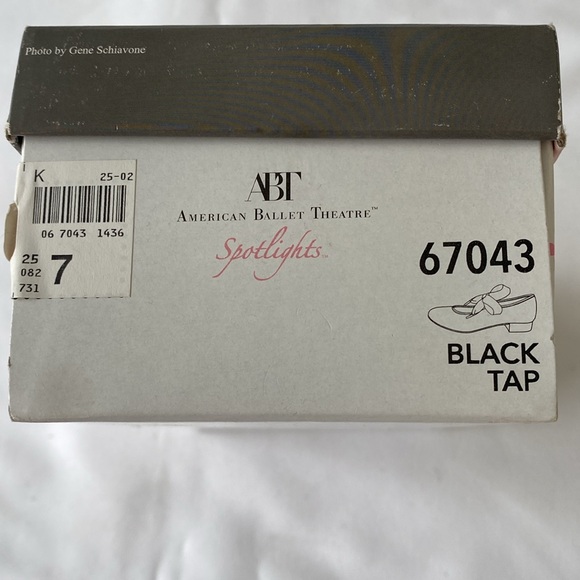 ABT Spotlights Ballet Tap Shoes Child  Size 7 - Picture 8 of 10